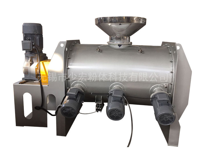 犁刀混合機(jī)配水冷夾套、噴液裝置